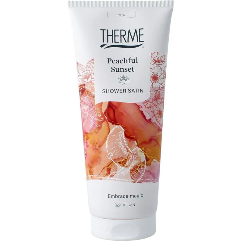 Therme Peachful Sunset Shower Satin (200 ml)
