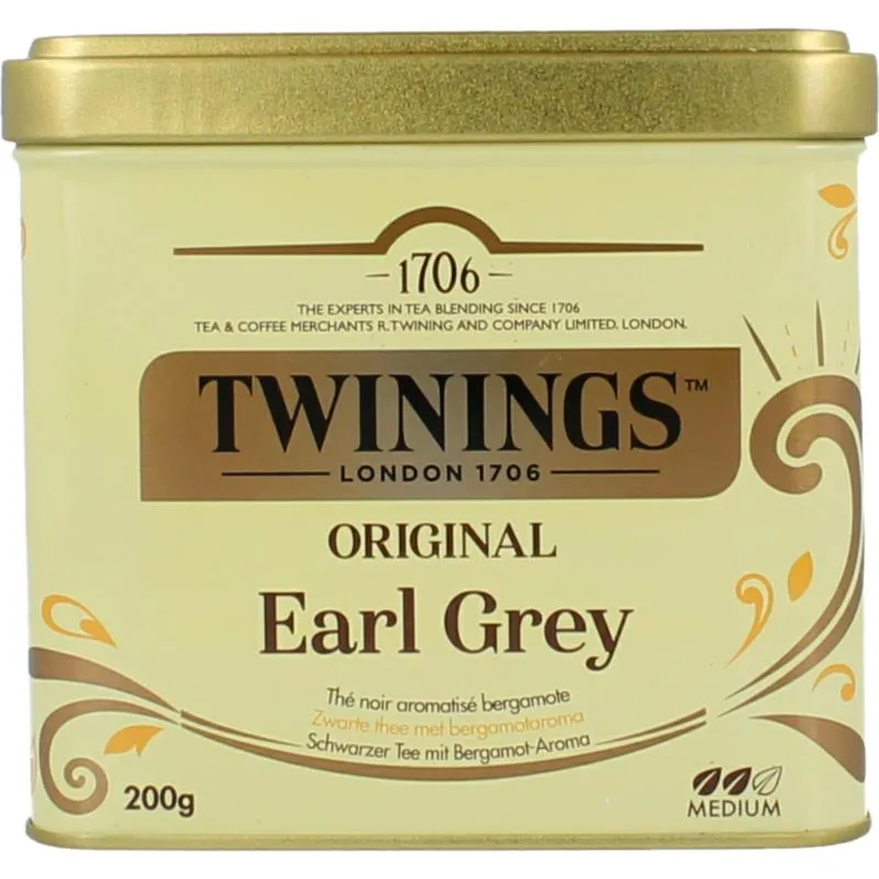 Twinings Earl Grey Thee Blik (200 gr)