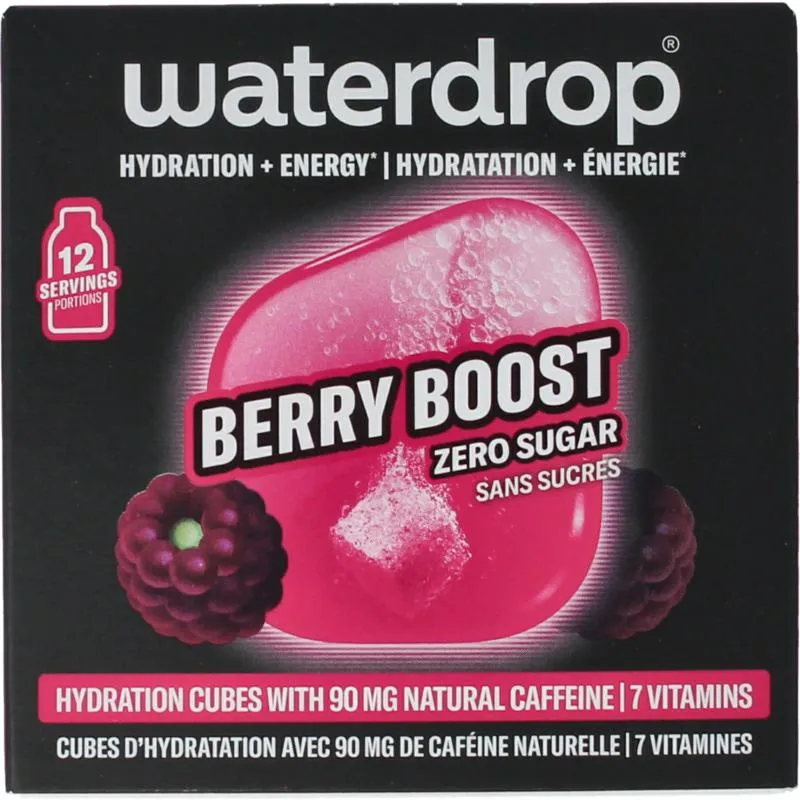 Waterdrop Microenergy Berry Boost (12 stuks)
