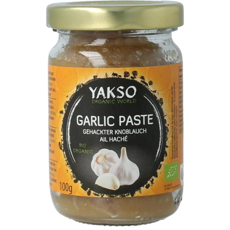 Yakso Gehakte Knoflook Bio (100 gr)