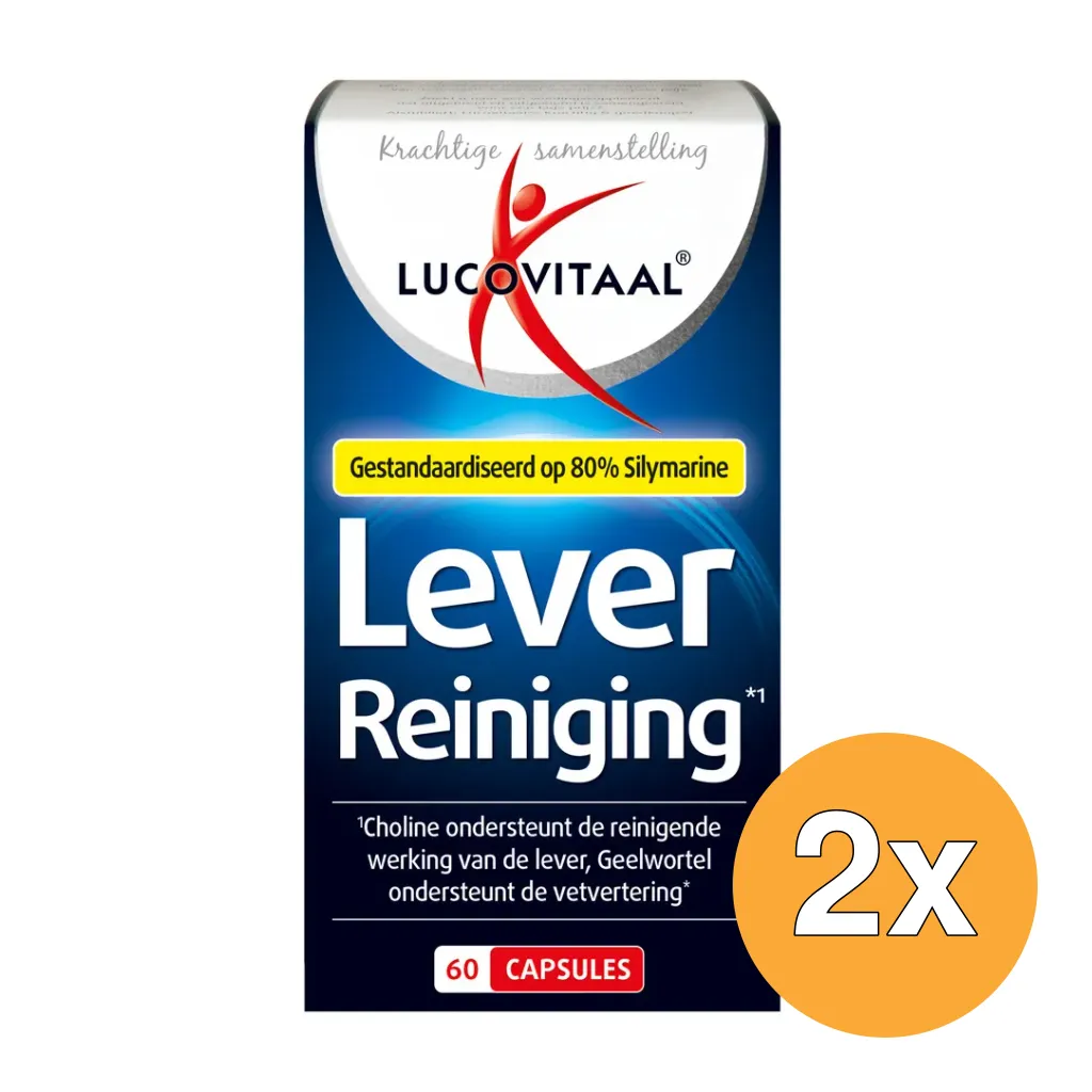 2x Lucovitaal Leverreiniging (60 capsules)