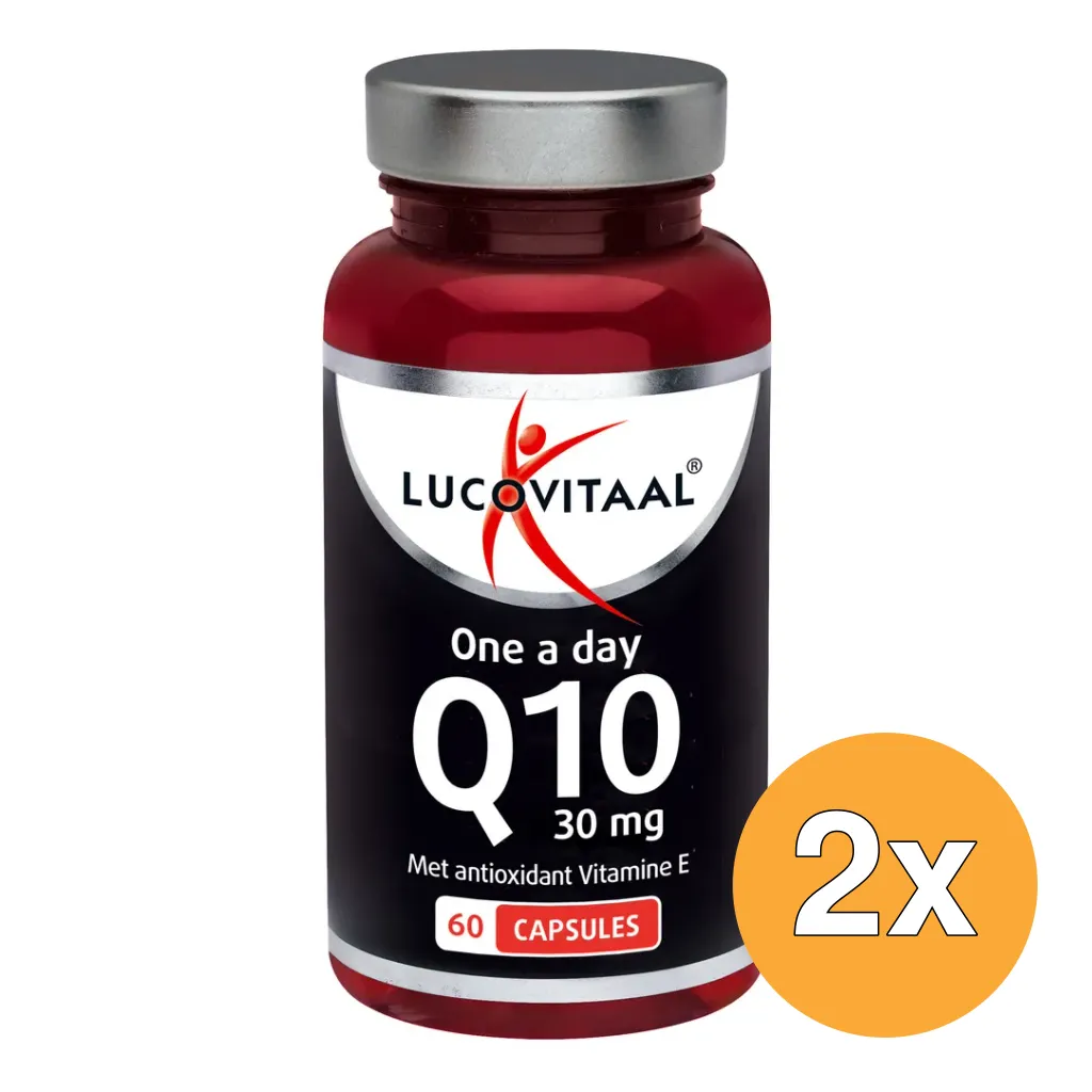 2x Lucovitaal Q10 30mg (60 capsules)