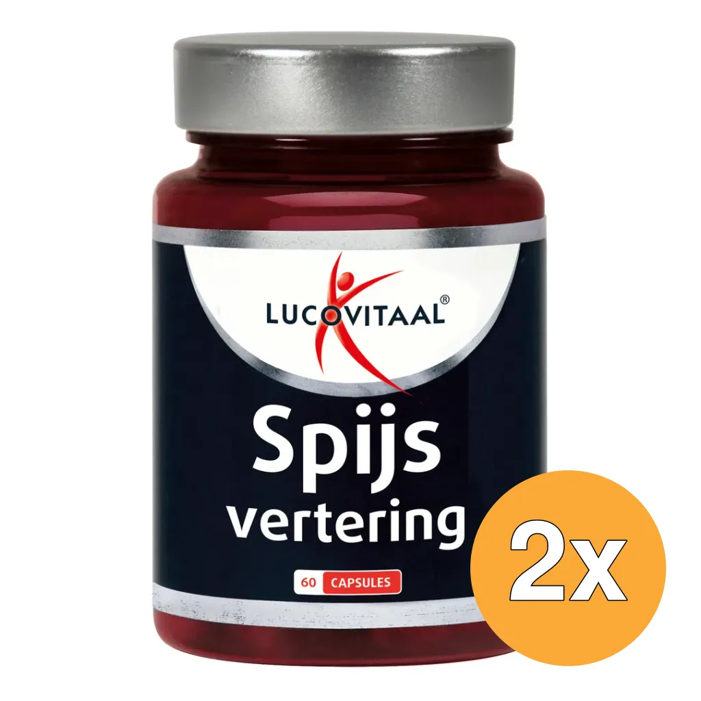 2x Lucovitaal Spijsvertering (60 capsules)