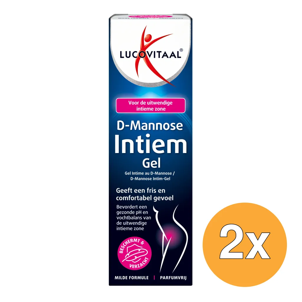 2x Lucovitaal D-Mannose Intiem Gel (50 ml)