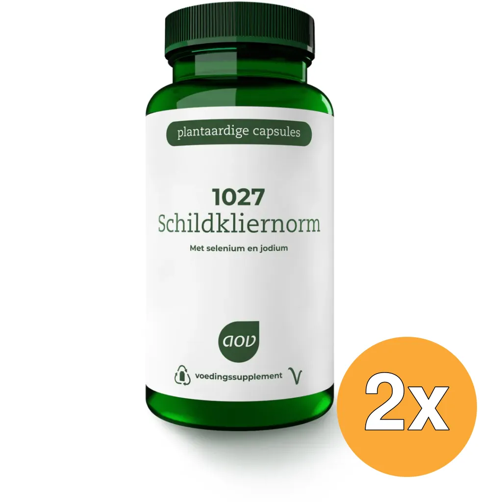 2x Aov 1027 Schildkliernorm (60 vega capsules)