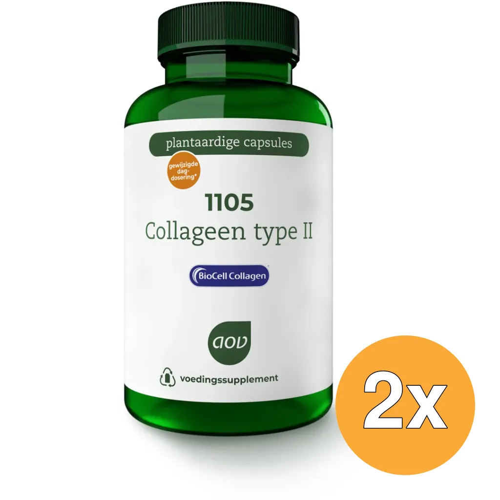 2x Aov 1105 Collageen Type Ii (90 vega capsules)