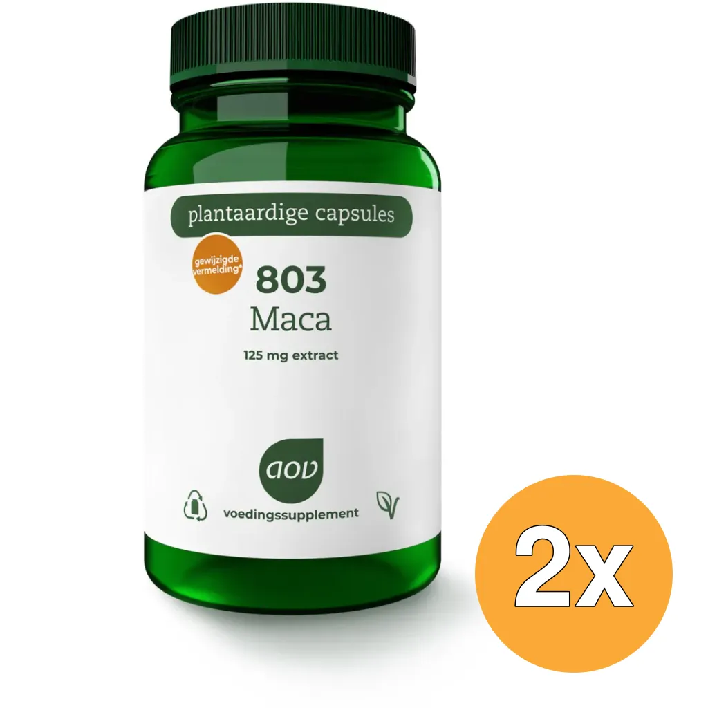 2x AOV 803 Maca (60 vega capsules)