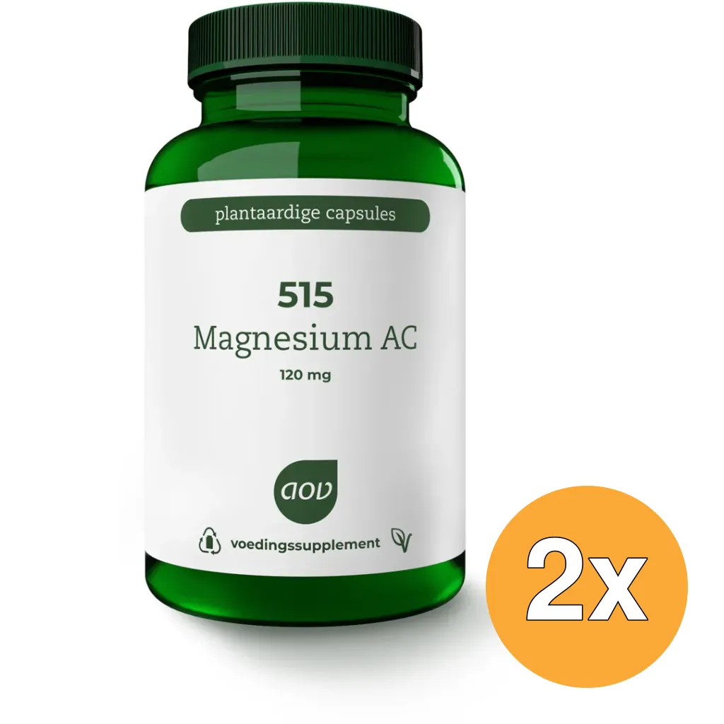 2x AOV 515 Magnesium AC (120 vega capsules)