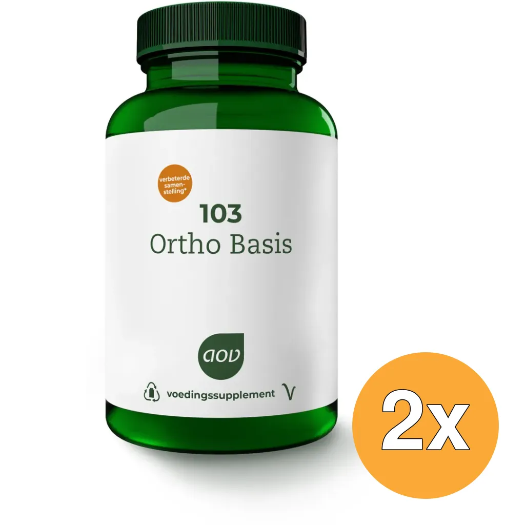 2x AOV 103 Ortho basis (90 tabletten)