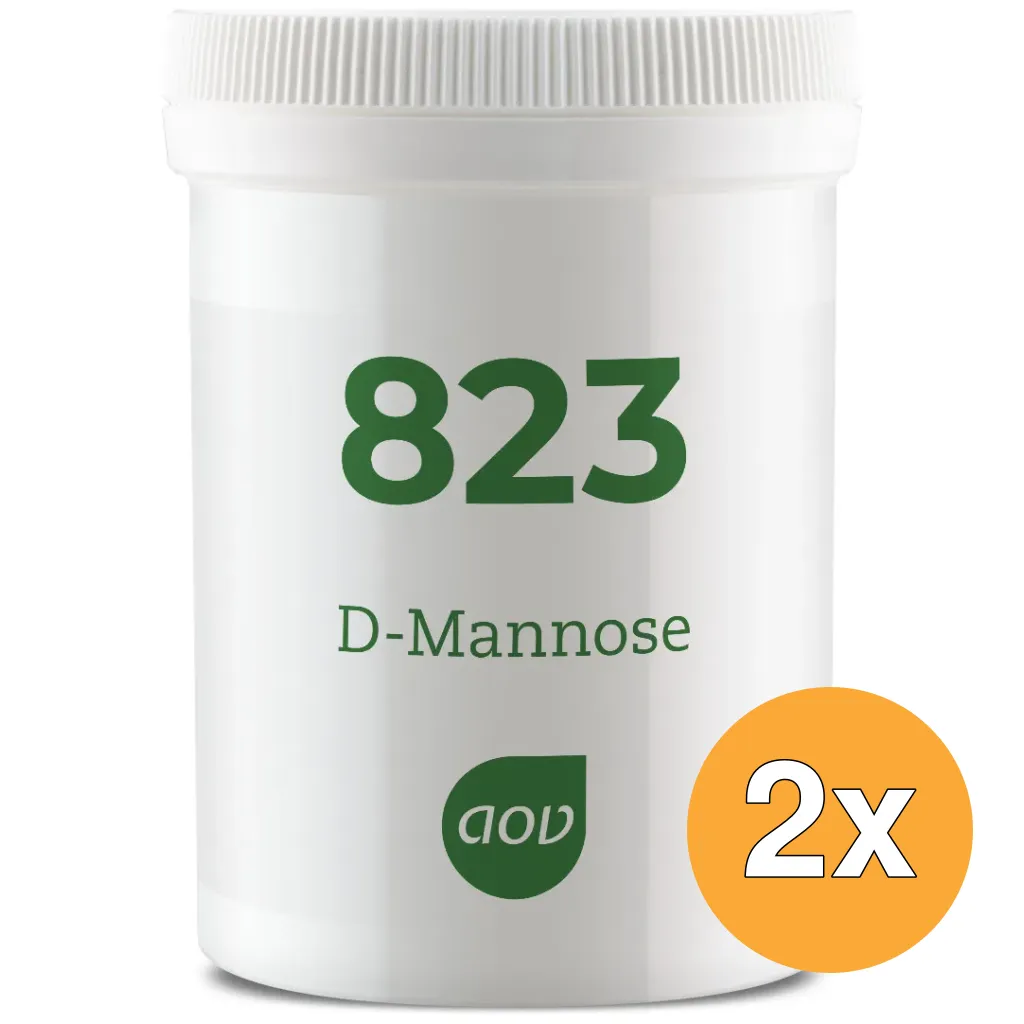 2x AOV 823 D Mannose poeder (50 gr)