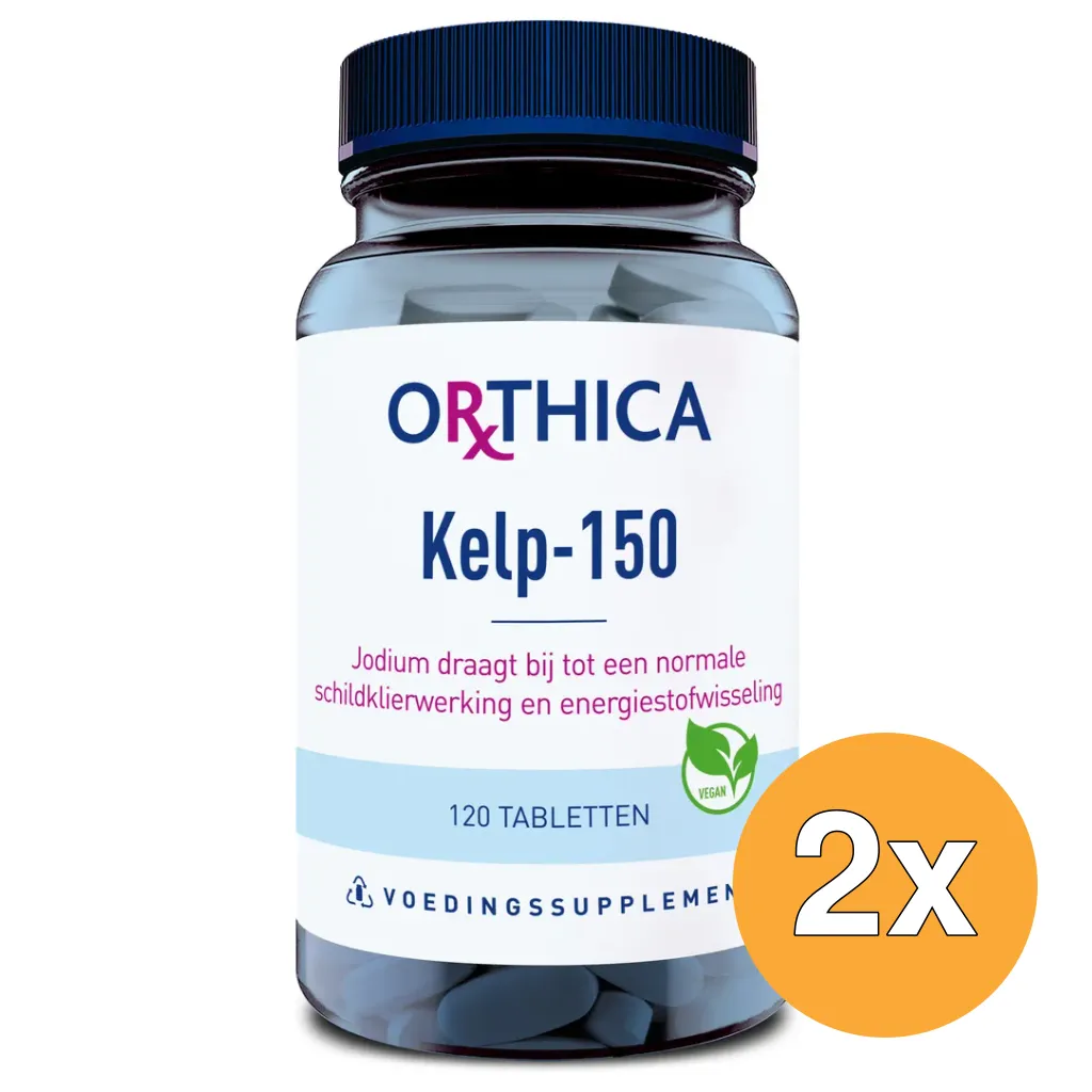 2x Orthica Kelp 150 (120 tabletten)