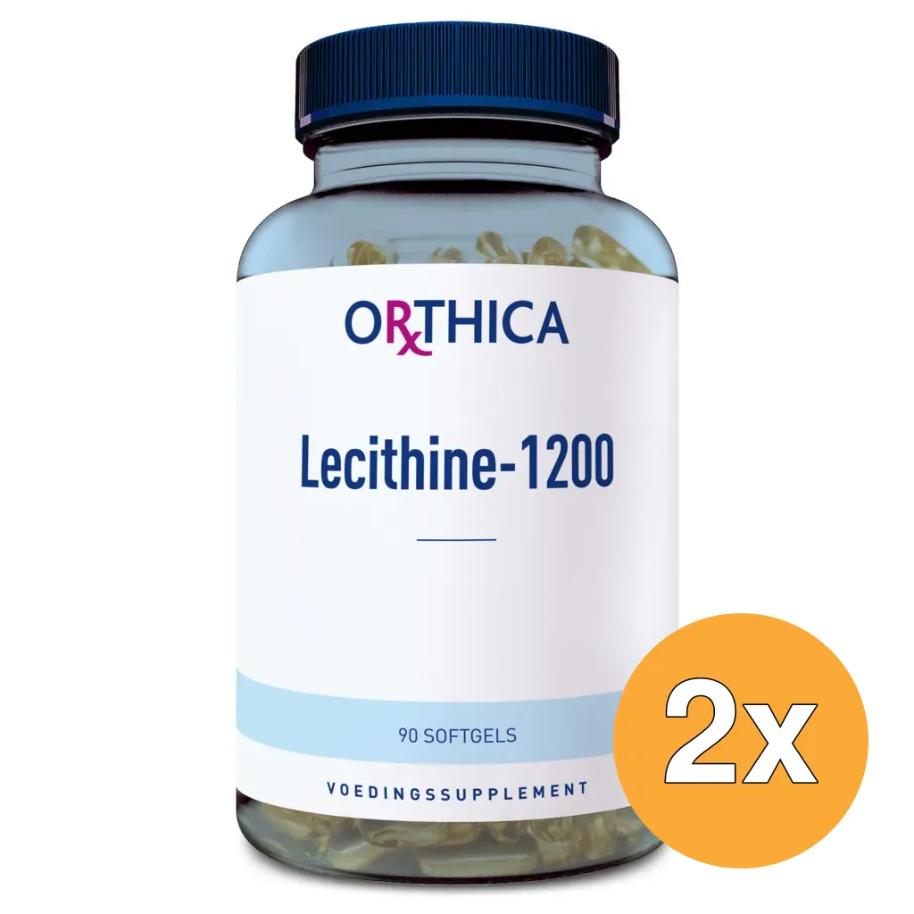 2x Orthica Lecithine-1200 (90 softgels)