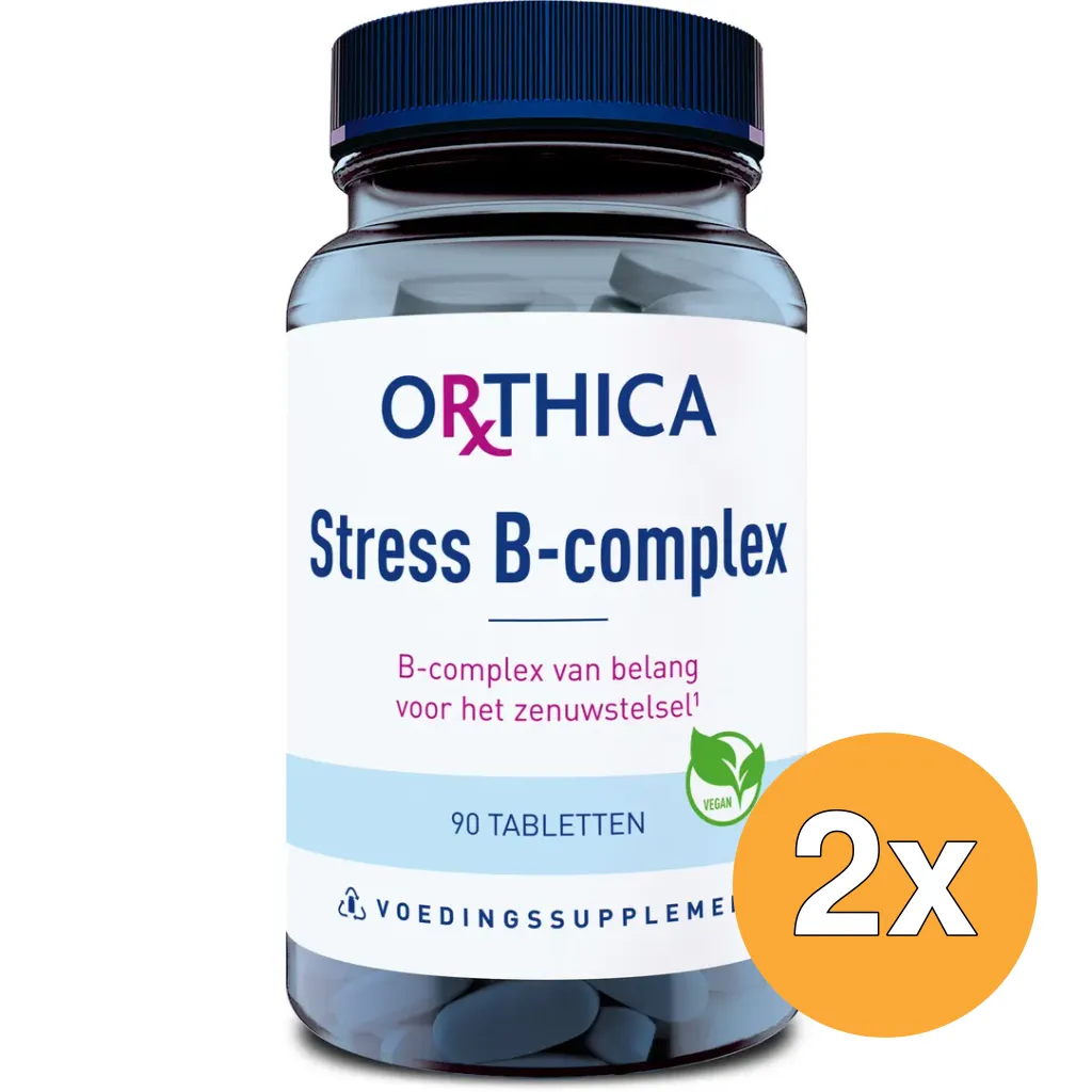 2x Orthica Stress B Complex (90 tabletten)