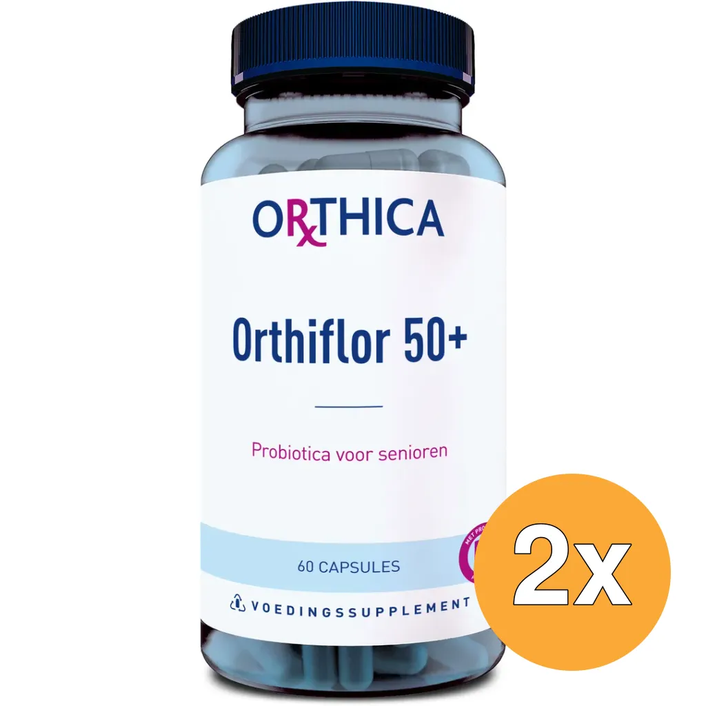 2x Orthica Orthiflor 50+ Senior (60 capsules)