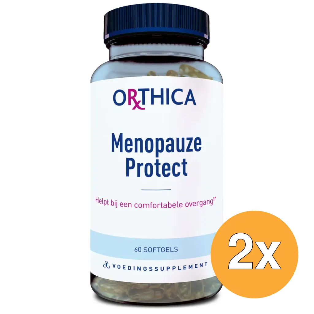 2x Orthica Menopauze protect (60 softgels)