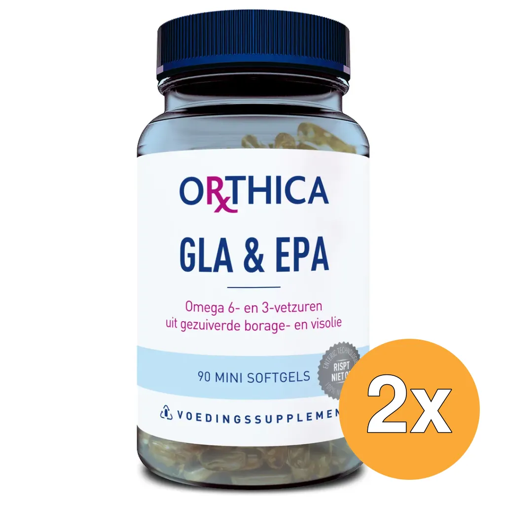 2x Orthica Gla & Epa (90 softgels)