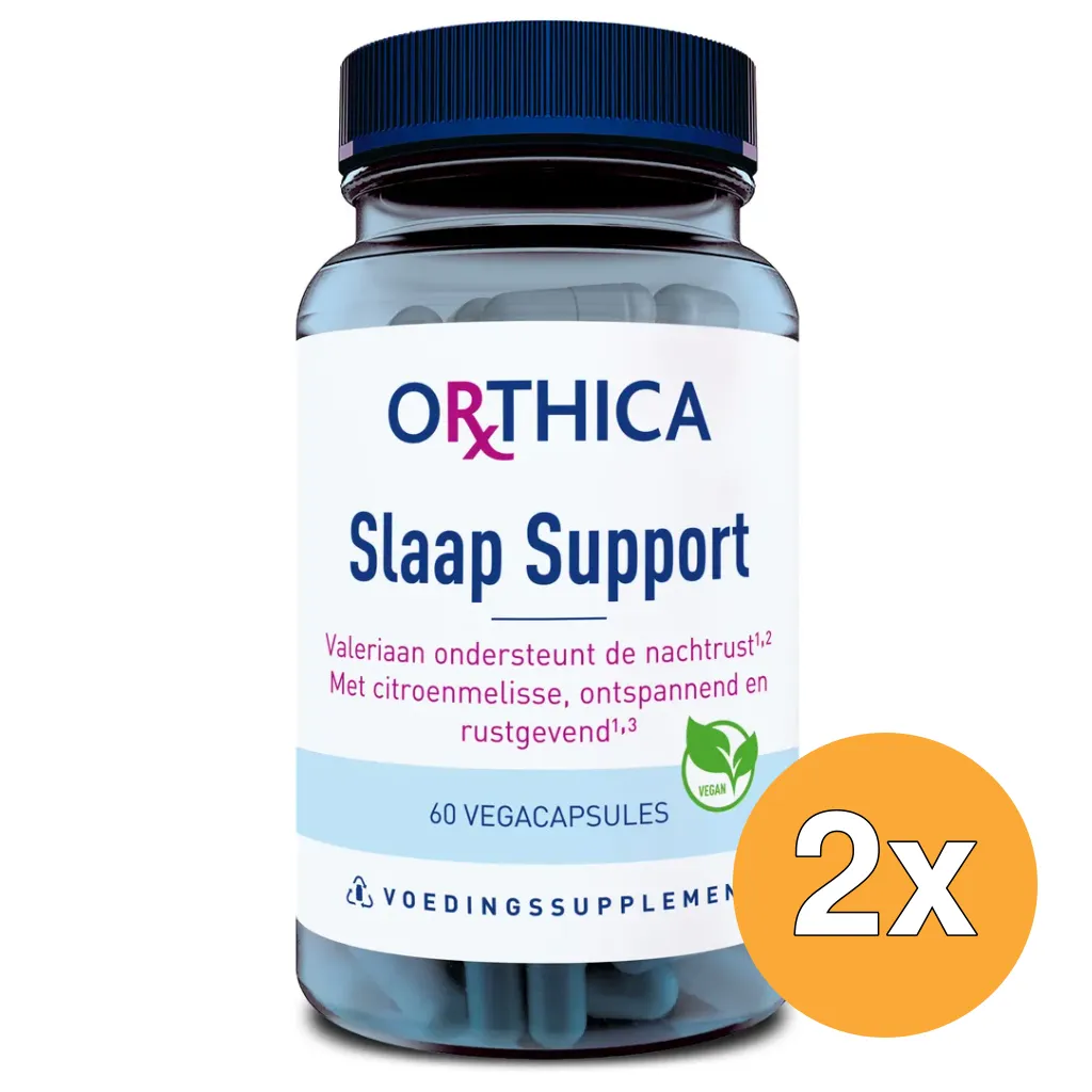 2x Orthica Slaap Support (60 vega capsules)