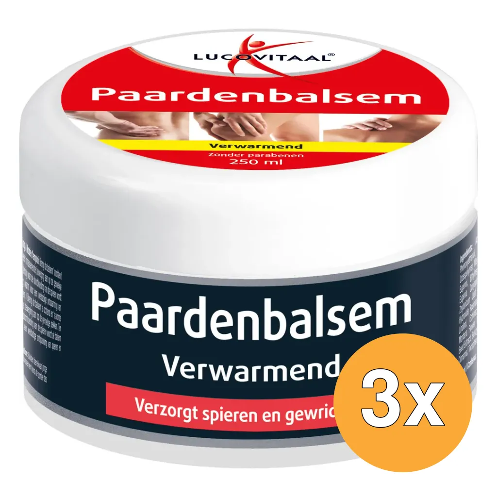 3x Lucovitaal Paardenbalsem (250 ml)
