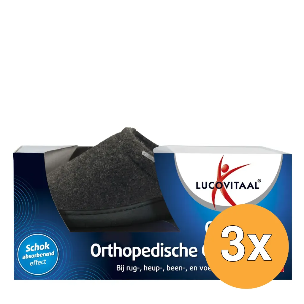 3x Lucovitaal Orth. Gel Sloffen 40-41 (1 paar)