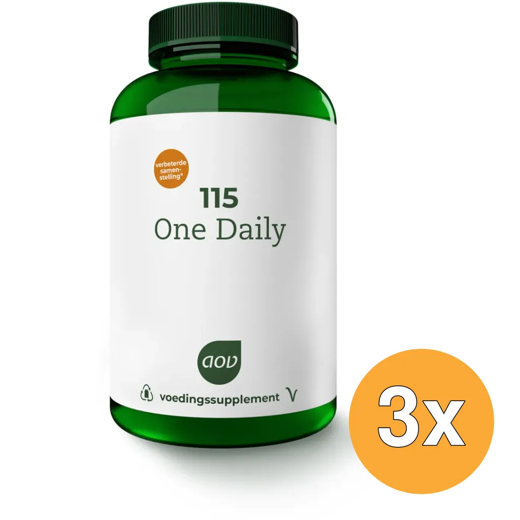 3x AOV 115 One daily (120 tabletten)