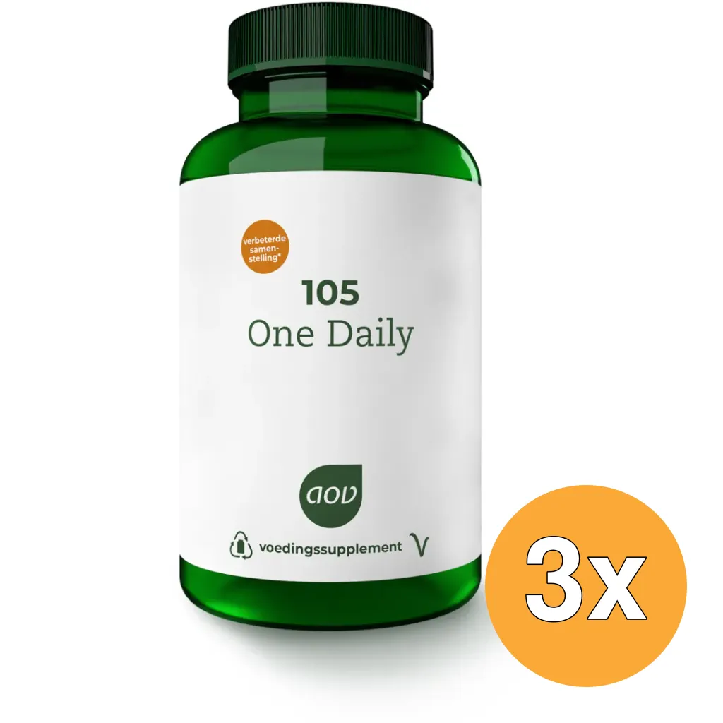 3x AOV 105 One daily (60 tabletten)