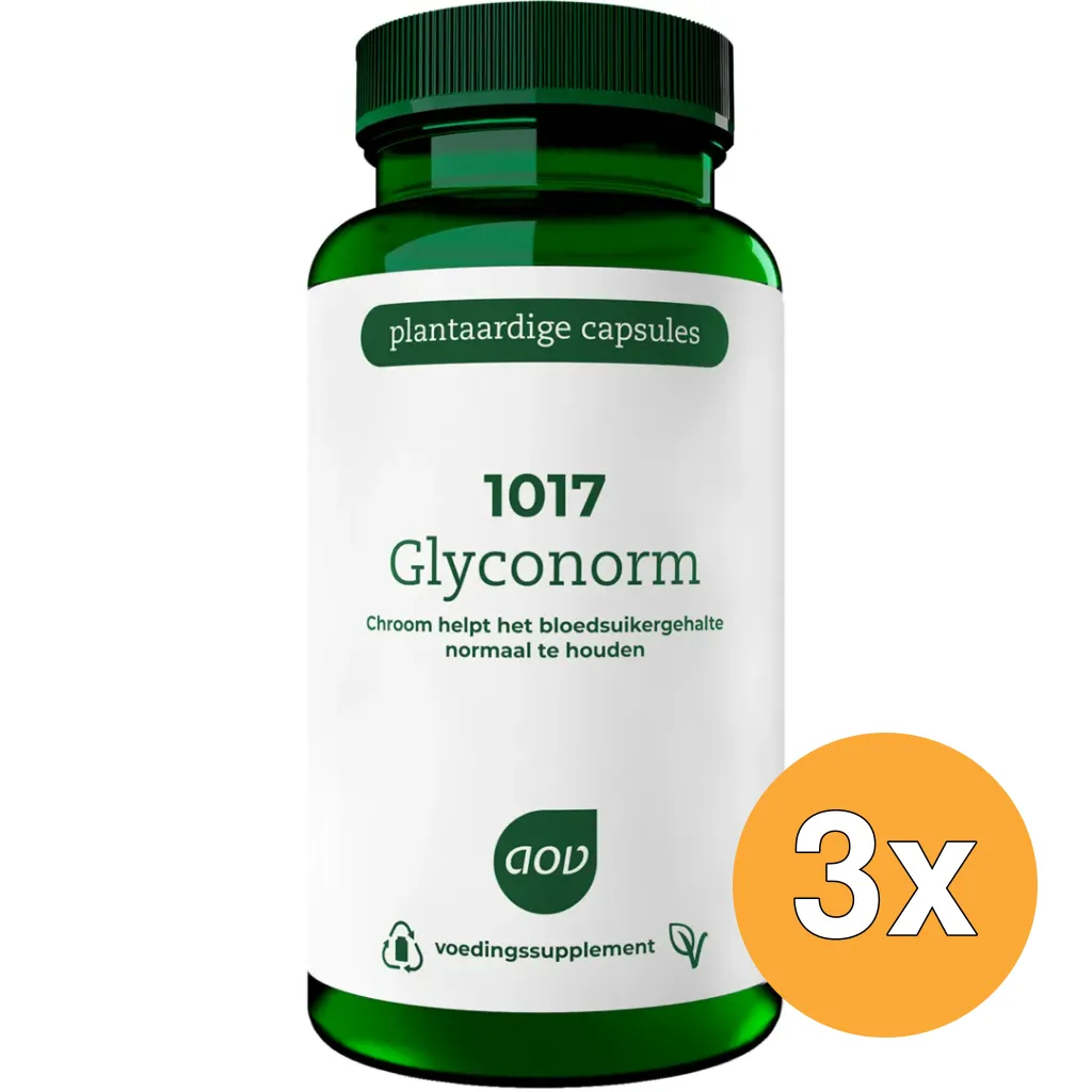 3x Aov 1017 Glycocomplex (60 vega capsules)