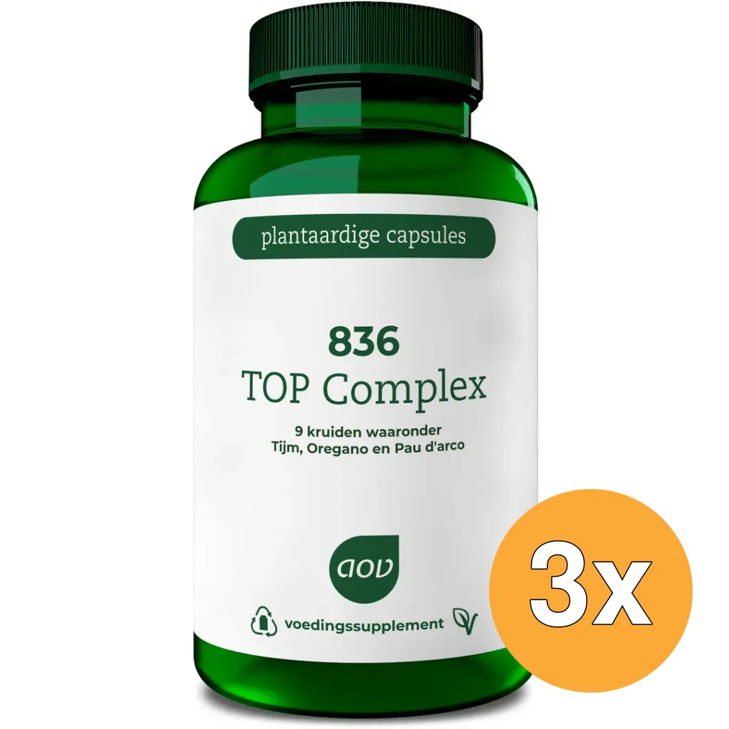 3x Aov 836 Top Complex (90 vega capsules)