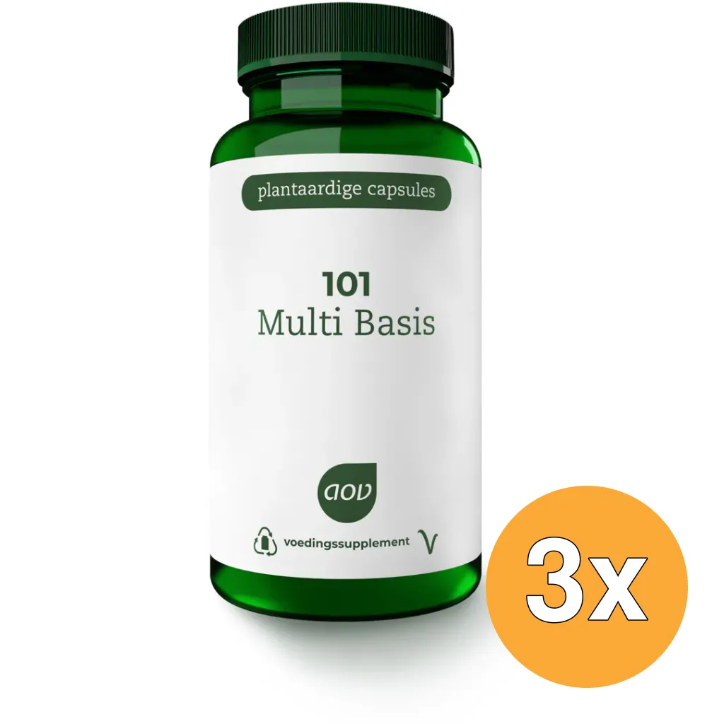 3x AOV 101 Multi basis (60 vega capsules)