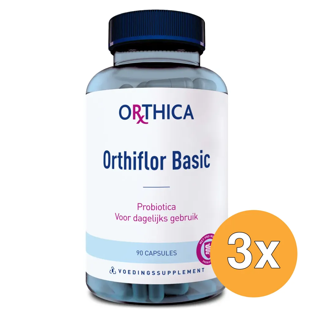 3x Orthica Orthiflor Basic (90 capsules)