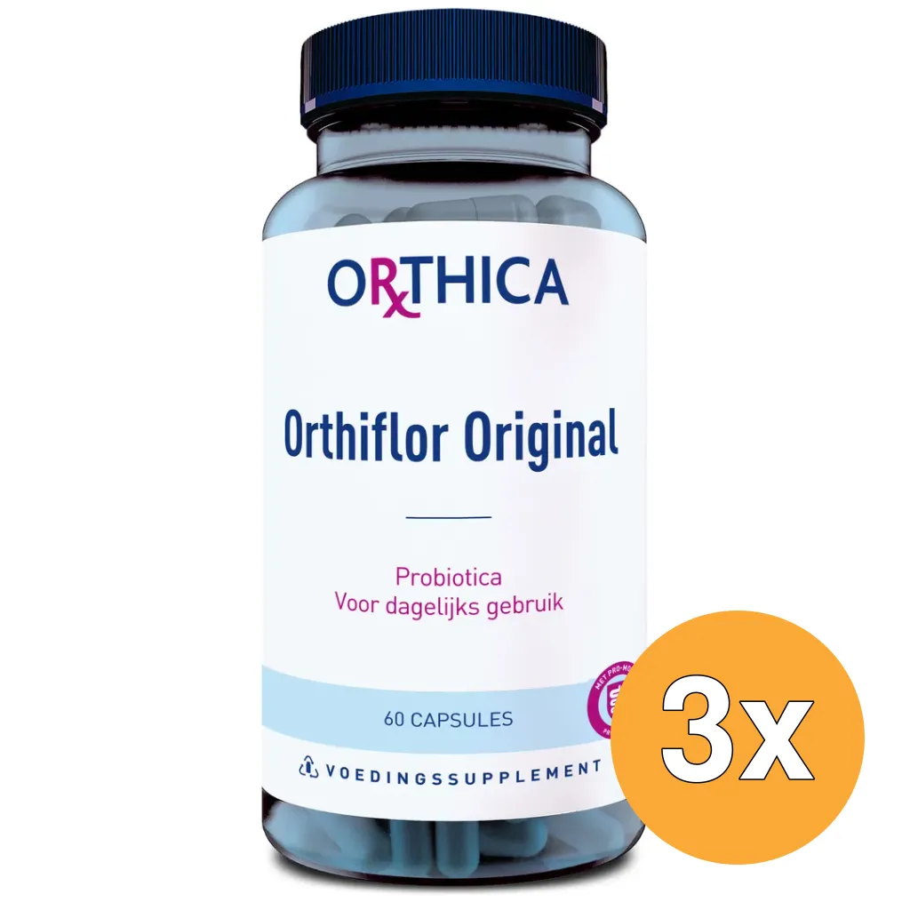 3x Orthica Orthiflor Original (60 capsules)