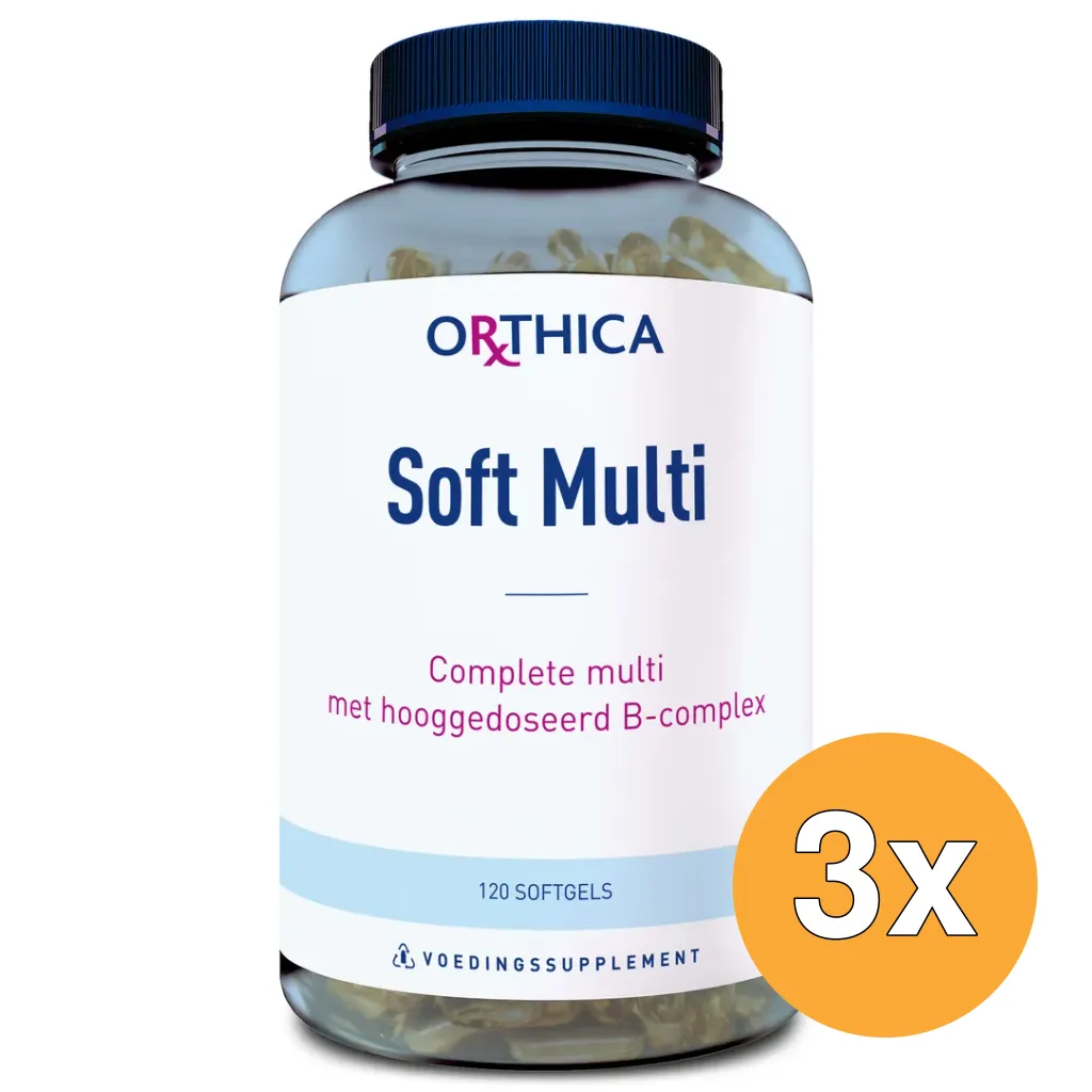 3x Orthica Soft multi (120 softgels)