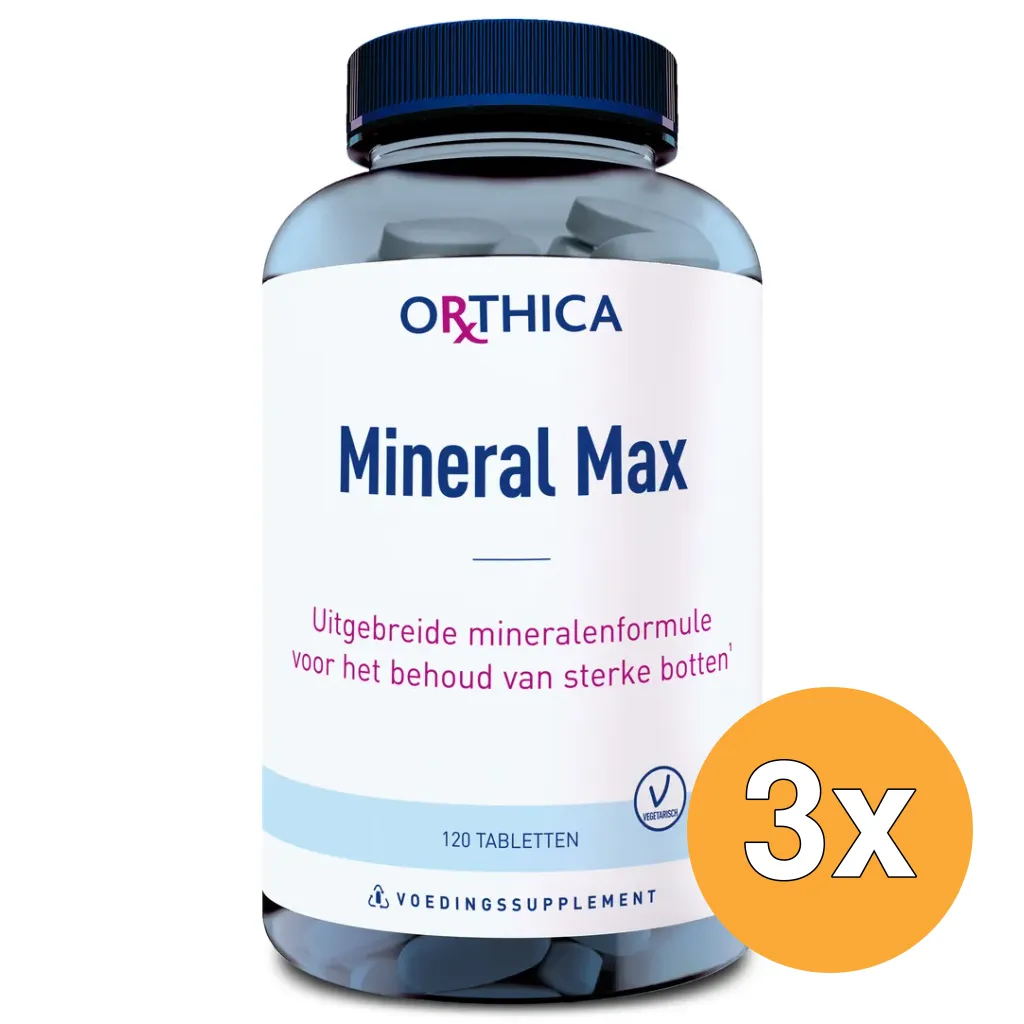 3x Orthica Mineral Max (120 tabletten)
