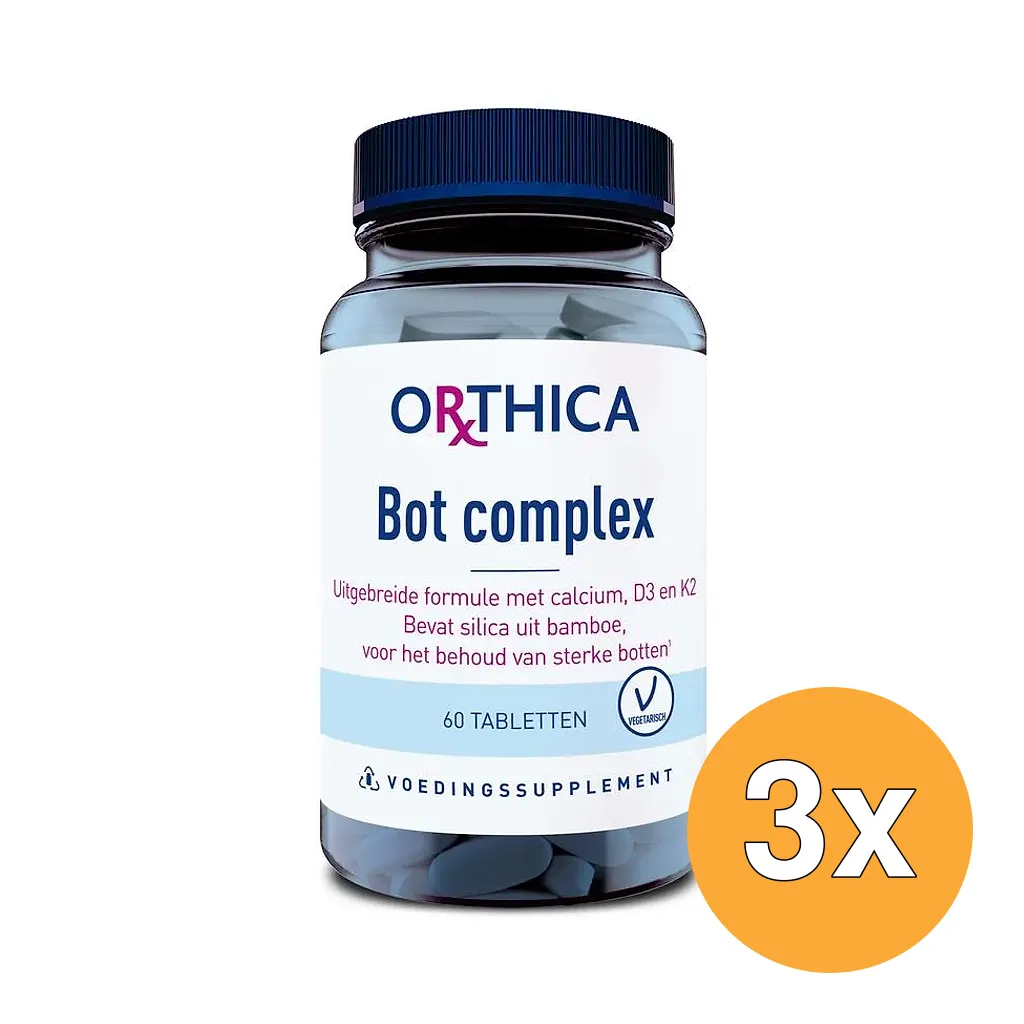 3x Orthica Bot complex (60 tabletten)
