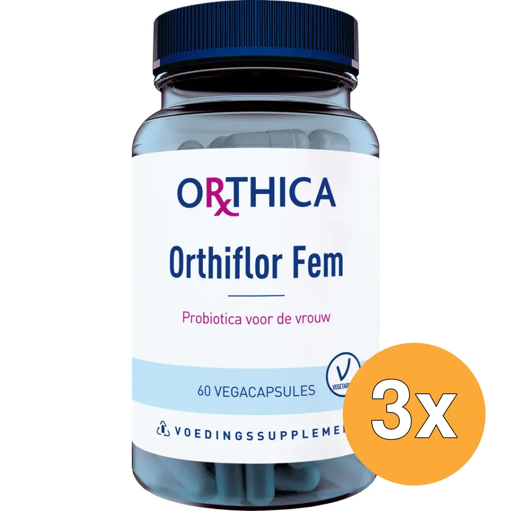 3x Orthica Orthiflor Fem (60 capsules)