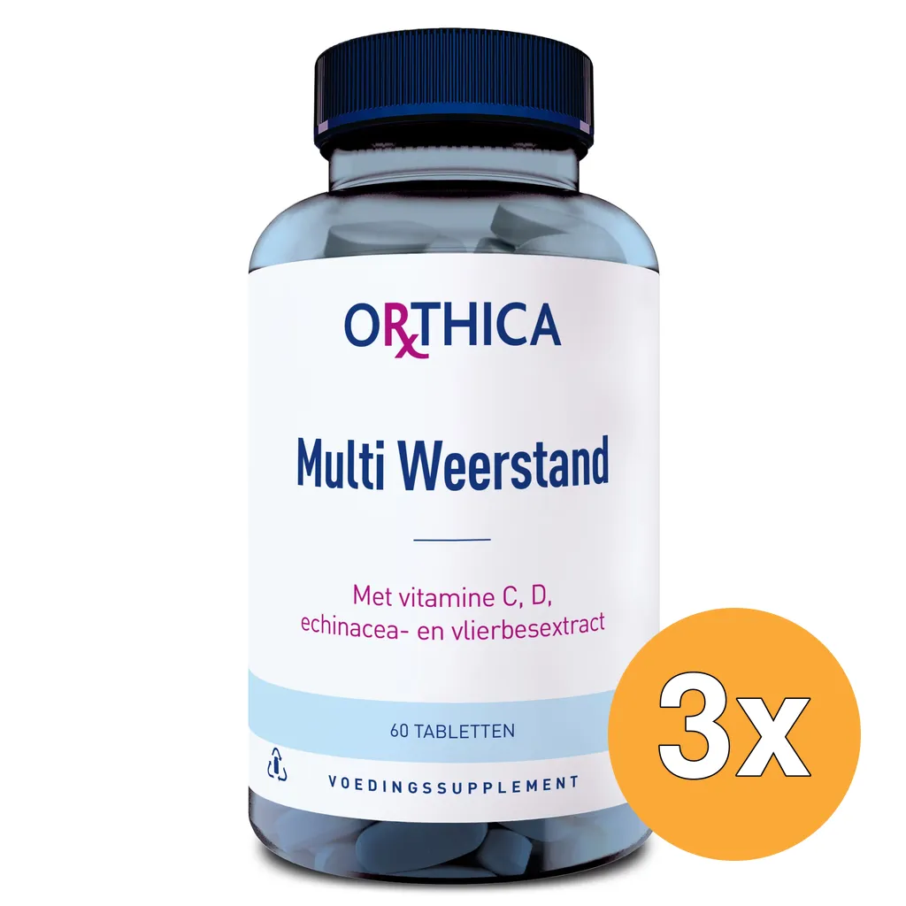 3x Orthica Multi Weerstand (60 tabletten)
