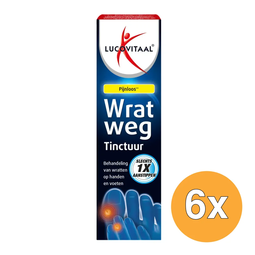 6x Lucovitaal Wrat Weg (2 ml)