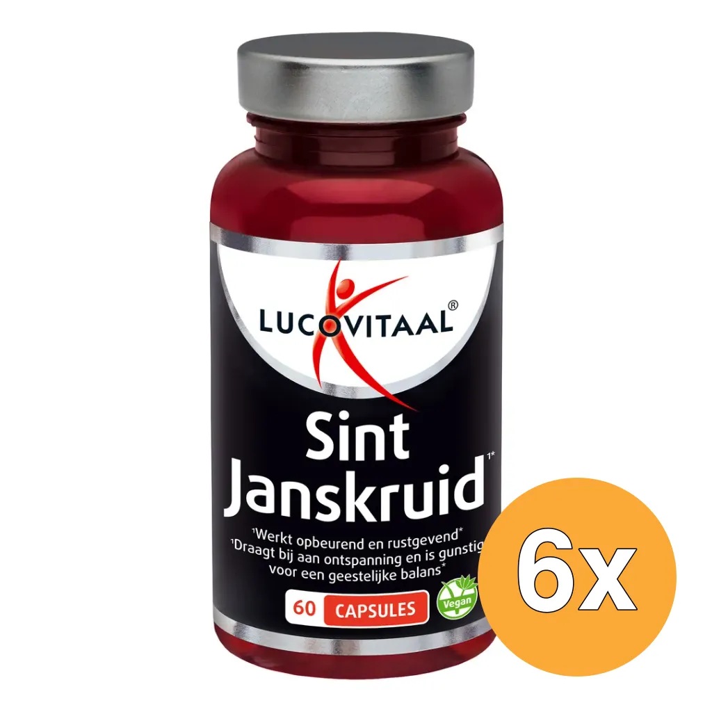 6x Lucovitaal Sint Janskruid (60 capsules)