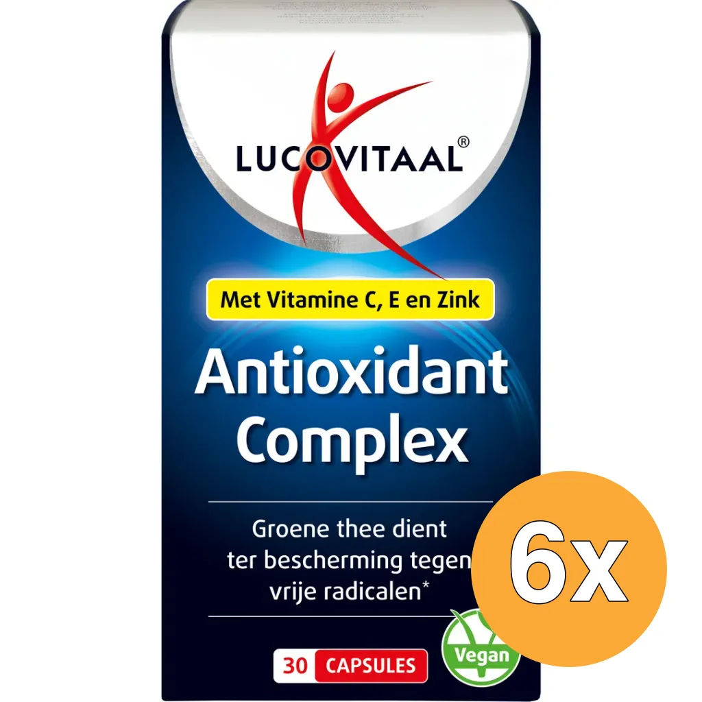 6x Lucovitaal Antioxidant Complex (30 capsules)