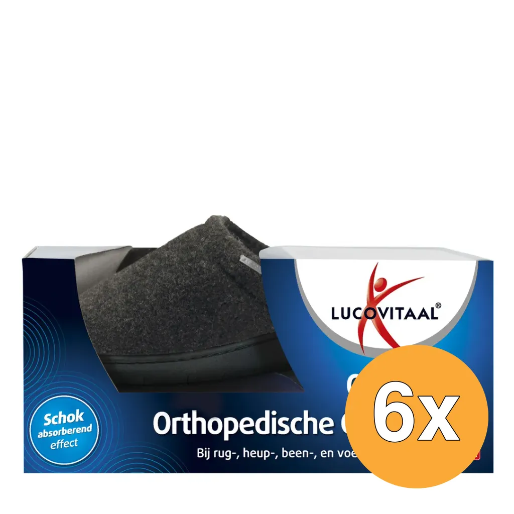 6x Lucovitaal Orth. Gel Sloffen 40-41 (1 paar)