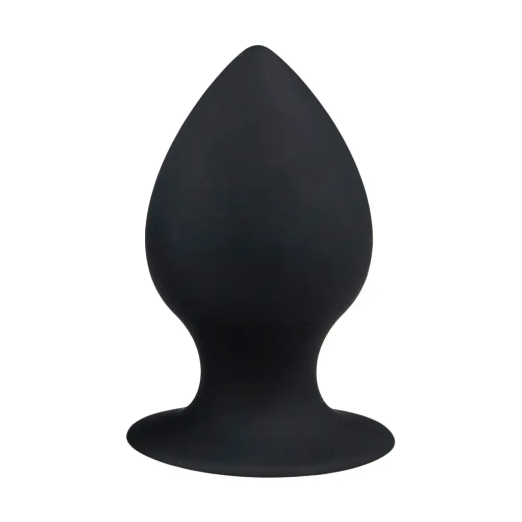Easytoys Anal Collection - Round Butt Plug Medium Zwart (1 stuk)