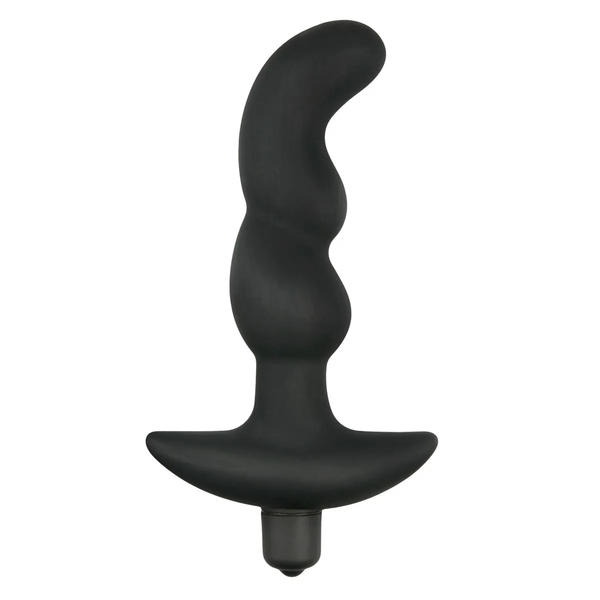 Easytoys Anal Collection - Silicone Prostate Vibrator Zwart (1 stuk)