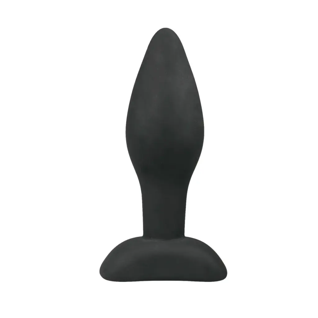 Easytoys Anal Collection - Silicone Buttplug Small Zwart (1 stuk)