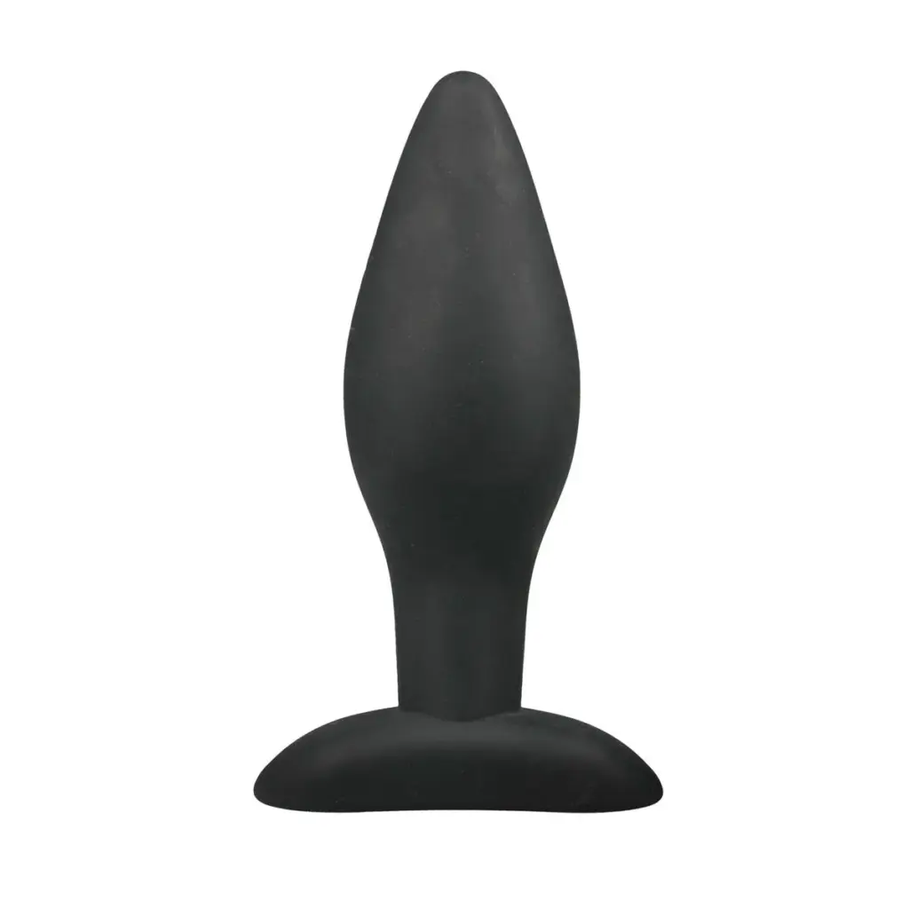 Easytoys Anal Collection - Silicone Buttplug Medium Zwart (1 stuk)