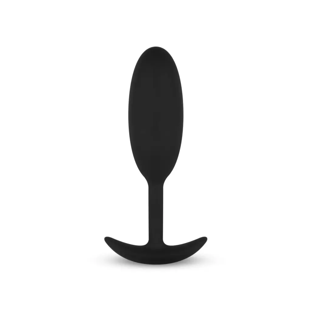 Easytoys Anal Collection - Heavy Fulfiller Weighted Butt Plug Medium Zwart (1 stuk)