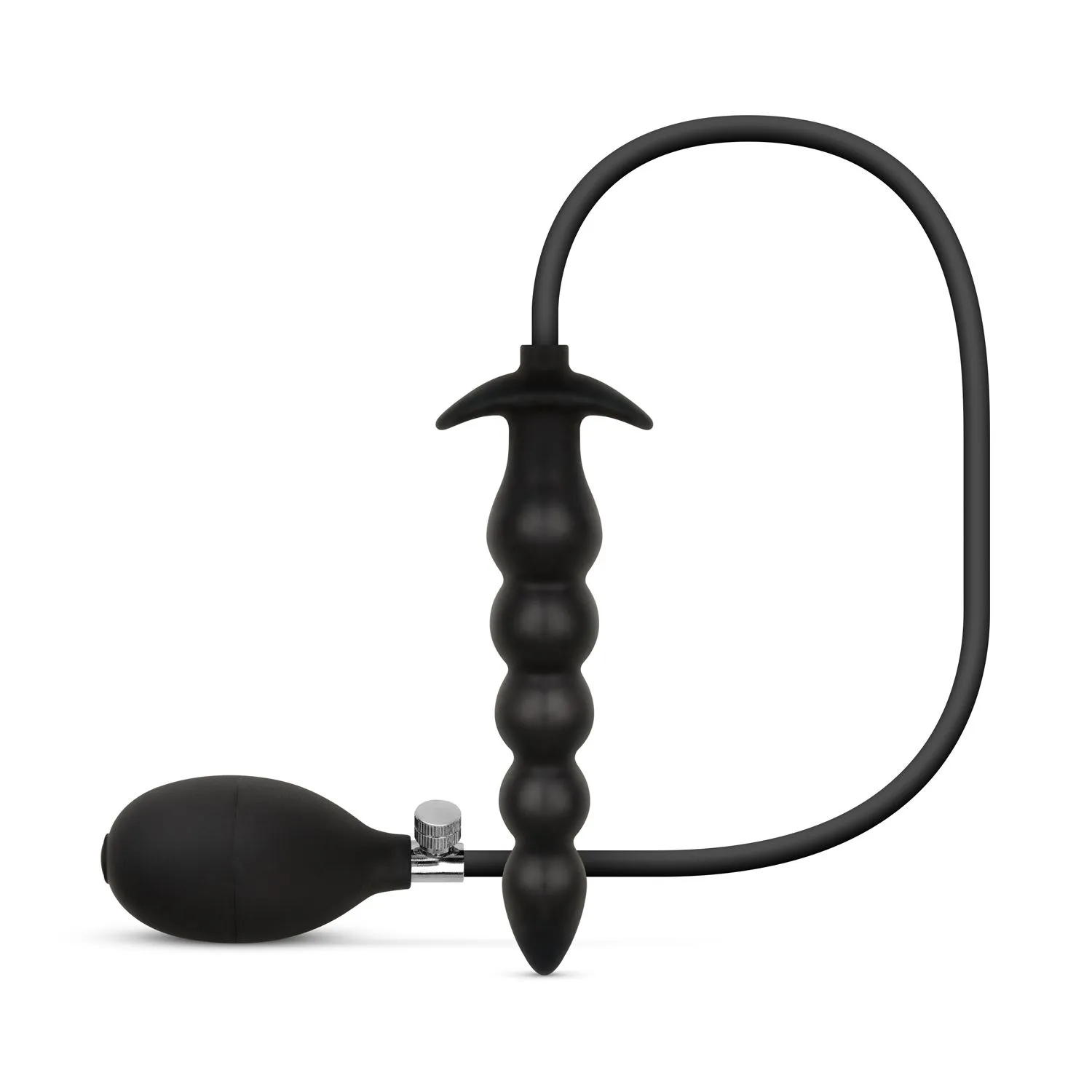 Easytoys Anal Collection - Inflatable Butt Plug Zwart (1 stuk)