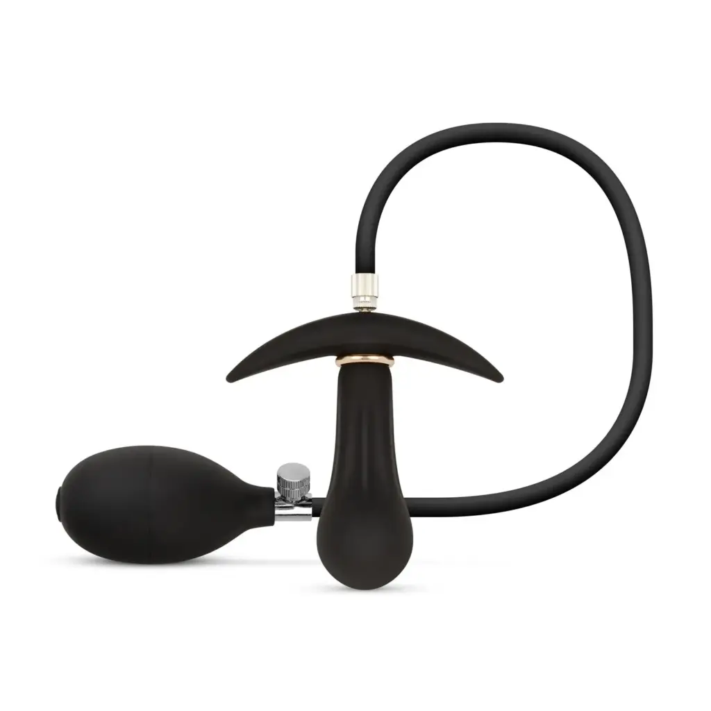 Easytoys Anal Collection - Inflatable Butt Plug Zwart (1 stuk)
