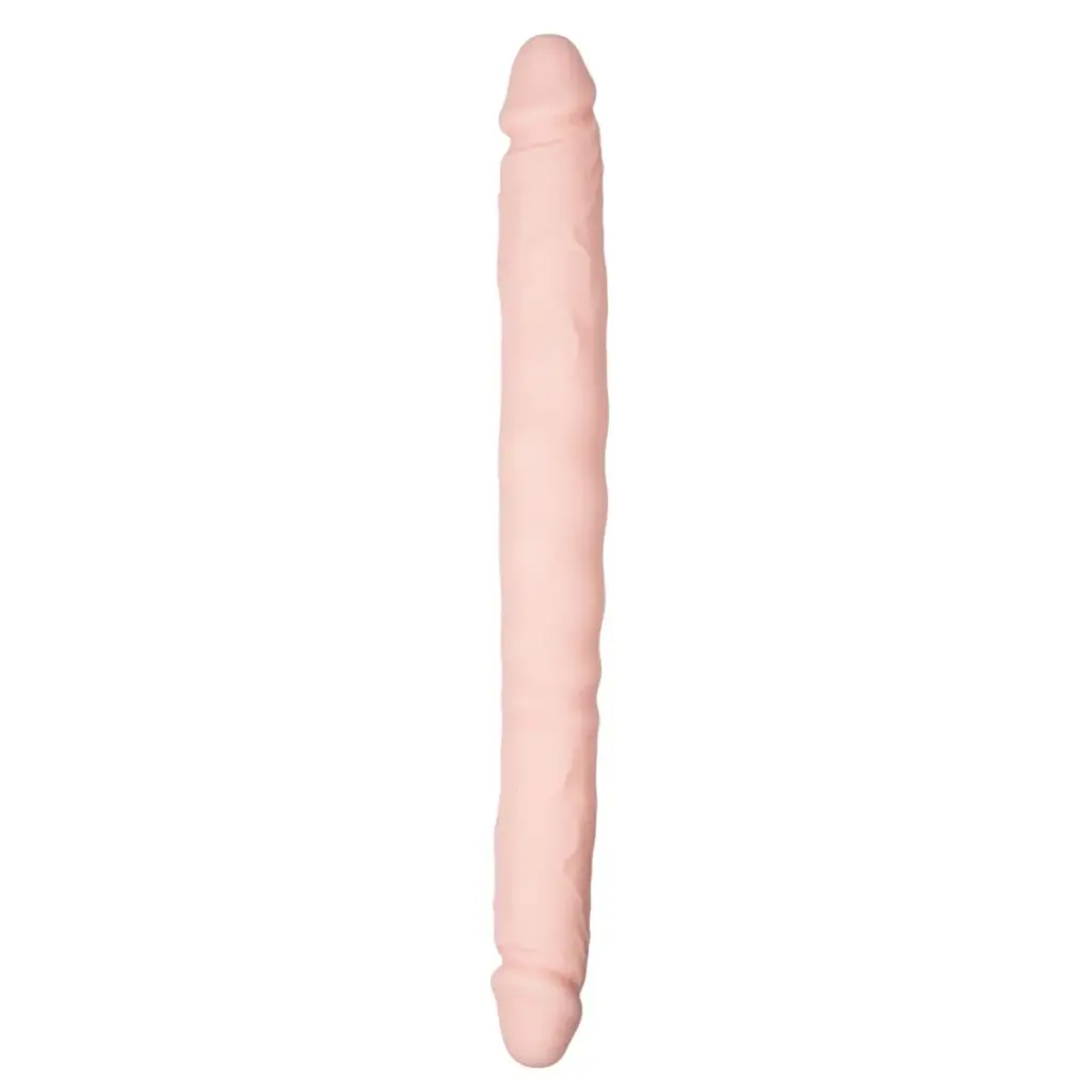 Easytoys Dildo Collection - Silicone Double End Dildo Beige (1 stuk)