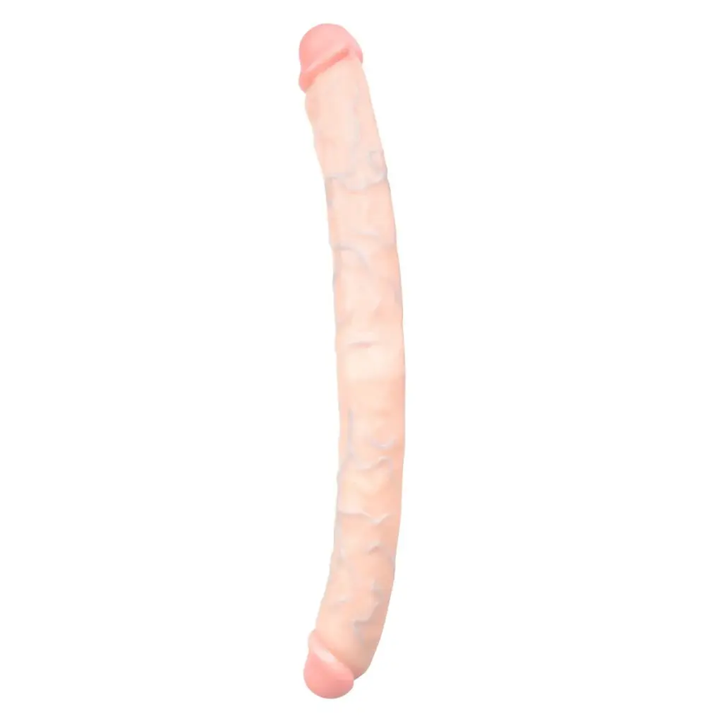 Easytoys Dildo Collection - Double Dildo 50 cm Beige (1 stuk)
