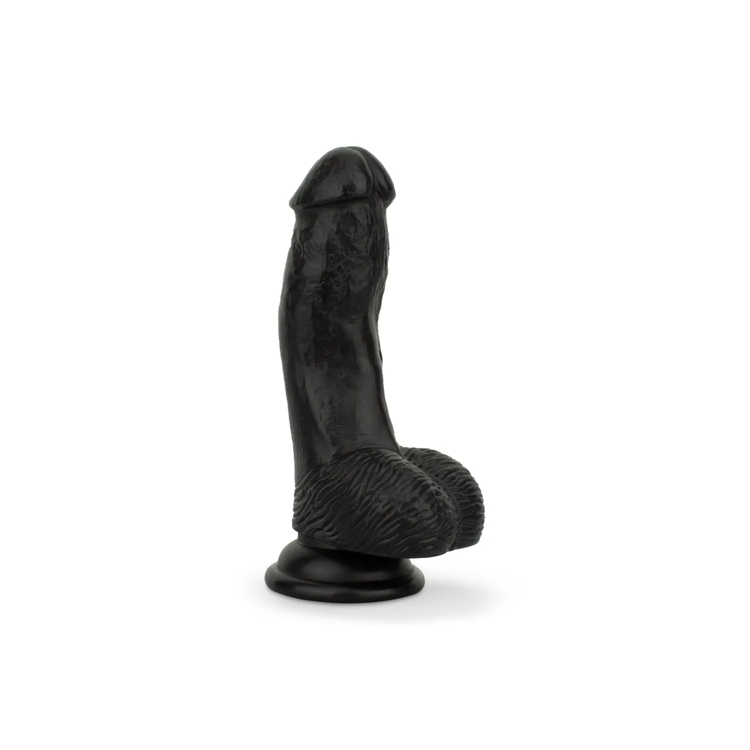 Easytoys Dildo Collection - Dildo with Balls 12 cm Zwart (1 stuk)