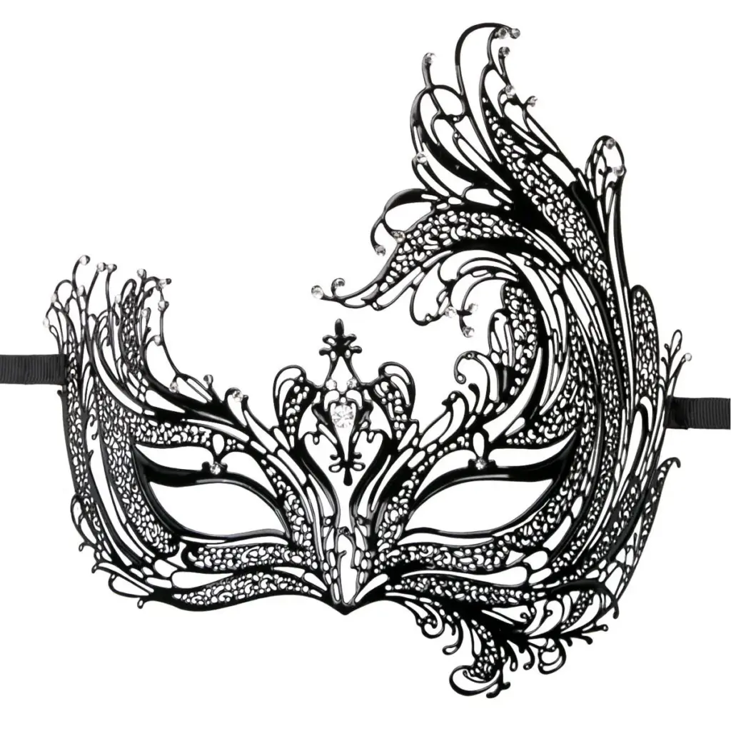 Easytoys Fetish Collection - Metal Mask Victorian Zwart (1 stuk)